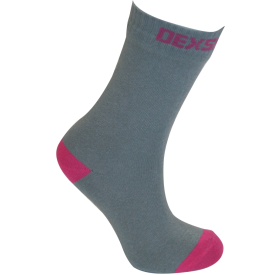 Ultra Thin Sock Grey/Pink
